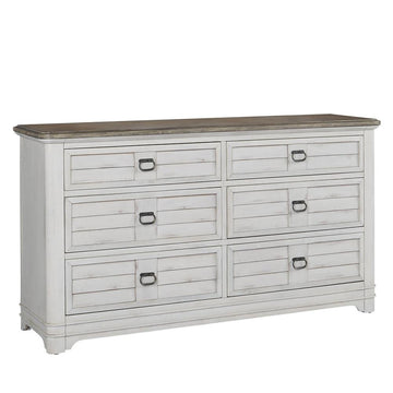 Meadowbrook Dresser - White-washed - Ethereal Company