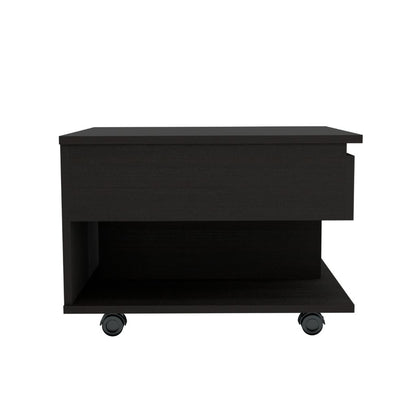 Mercuri Lift Top Coffee Table - Black Wengue Finish - Ethereal Company