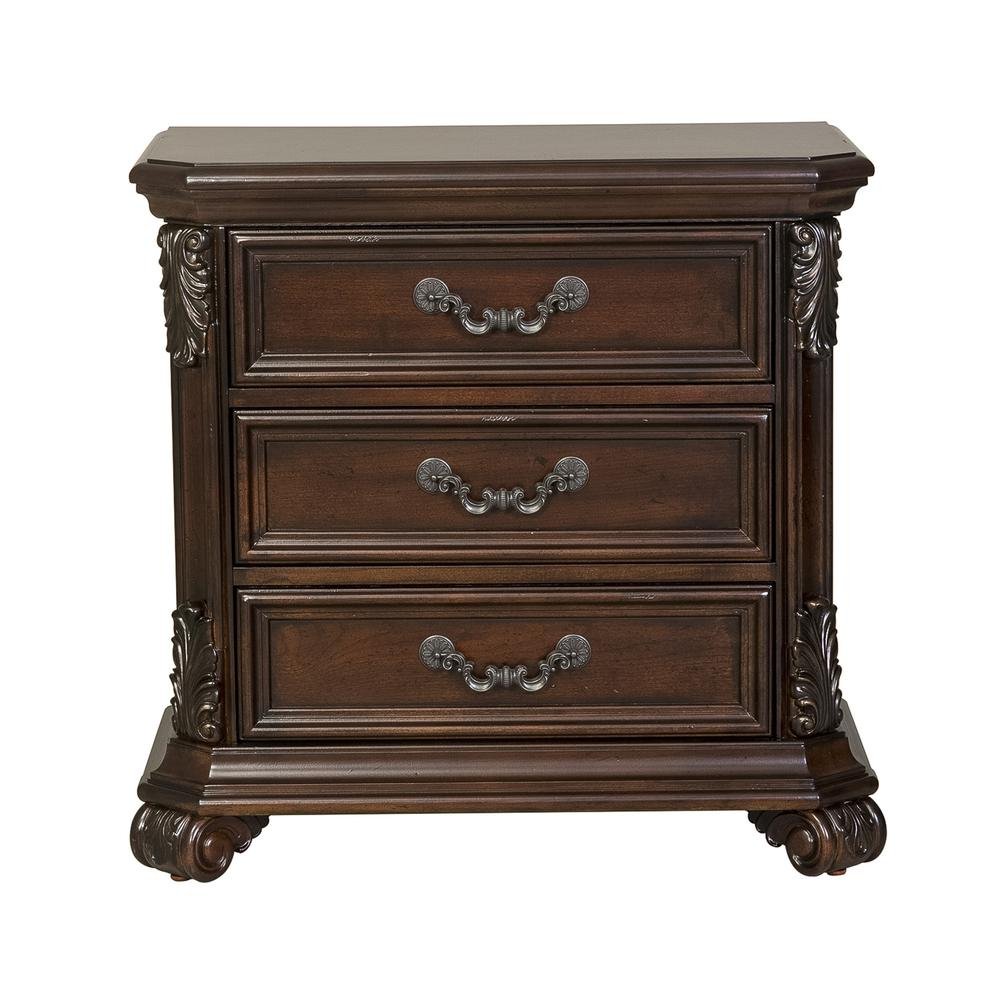 Messina Estates Nightstand - Cognac - Ethereal Company