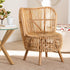 Nagoya Modern Bohemian Natural Rattan Wide Seat Lounge Chair - Ethereal Company