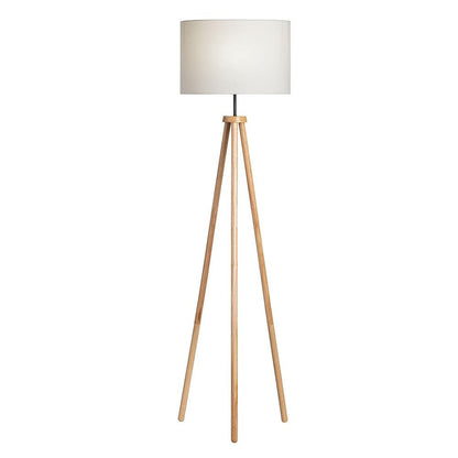 Nahla Wood Tripod Floor Lamp - Ethereal Company