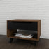 Nexera Nightstand - Truffle & Black - Ethereal Company