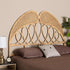 Onika Bohemian Rattan Queen Size Standalone Headboard - Ethereal Company