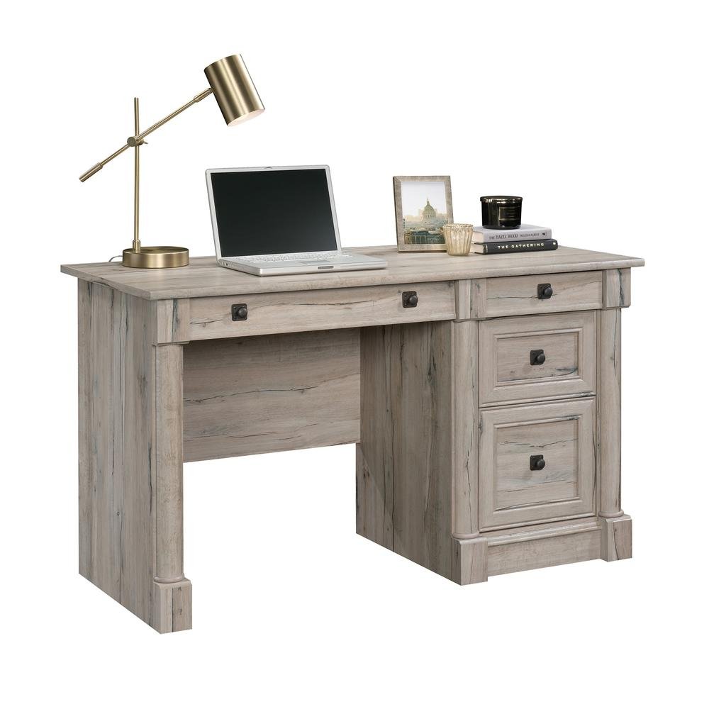 Palladia Computer Desk - Split Oak - Ethereal Company