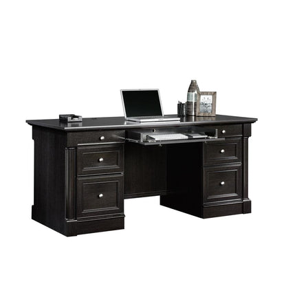 Palladia Executive Desk - Wind Oak - Ethereal Company