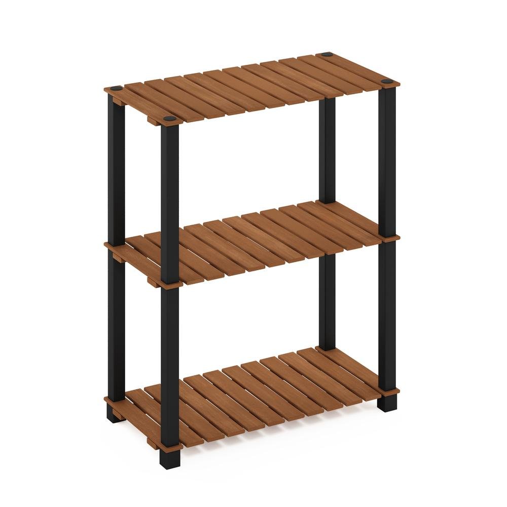 Pangkor 3-Tier Turn-N-Tube Indoor Outdoor Plant Shelf Wood Stand - Ethereal Company