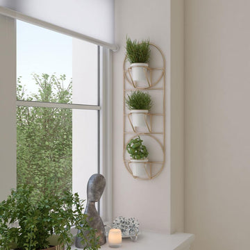 Petulah Metal Wall Planter - Ethereal Company