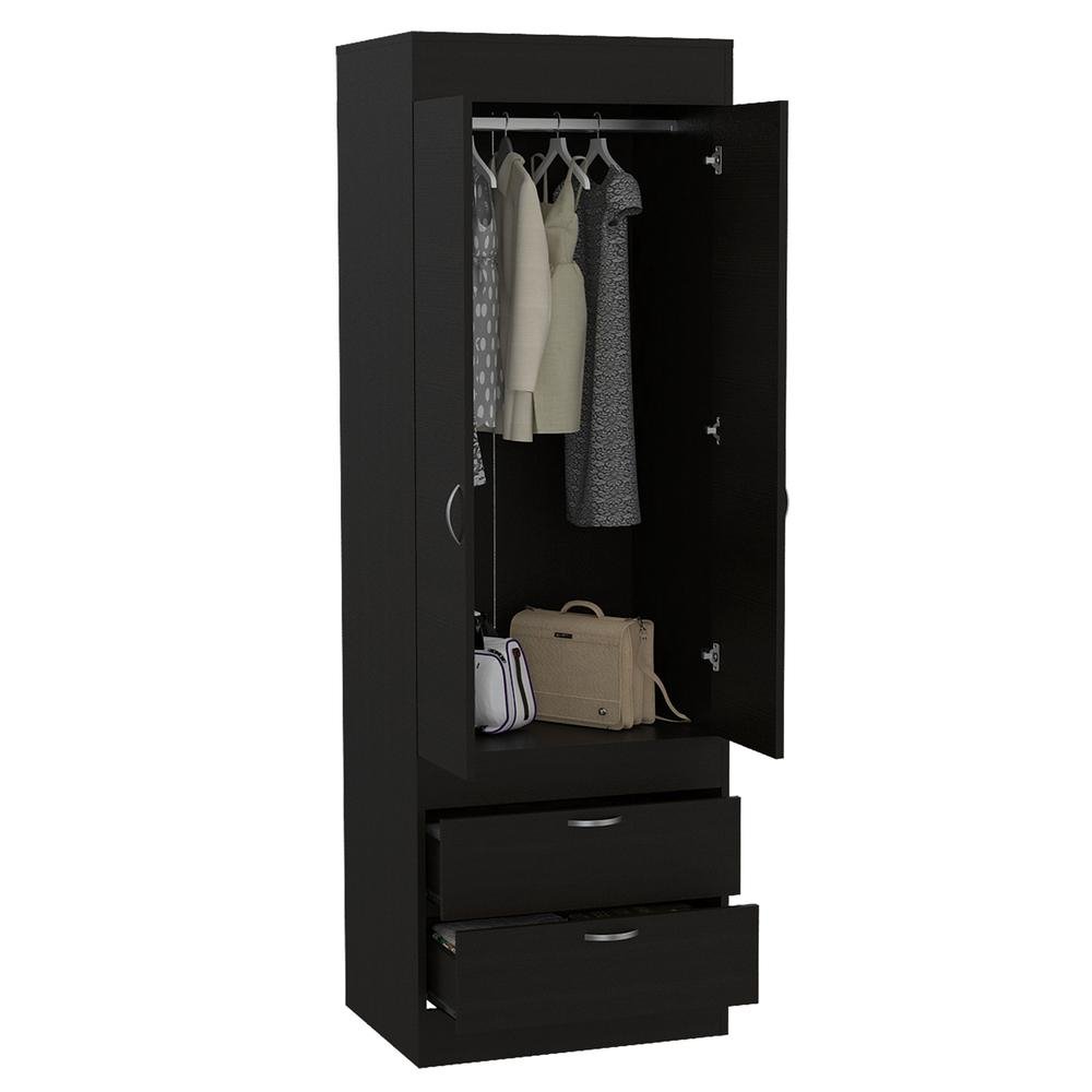 Portugal Armoire - Black Wengue - Ethereal Company