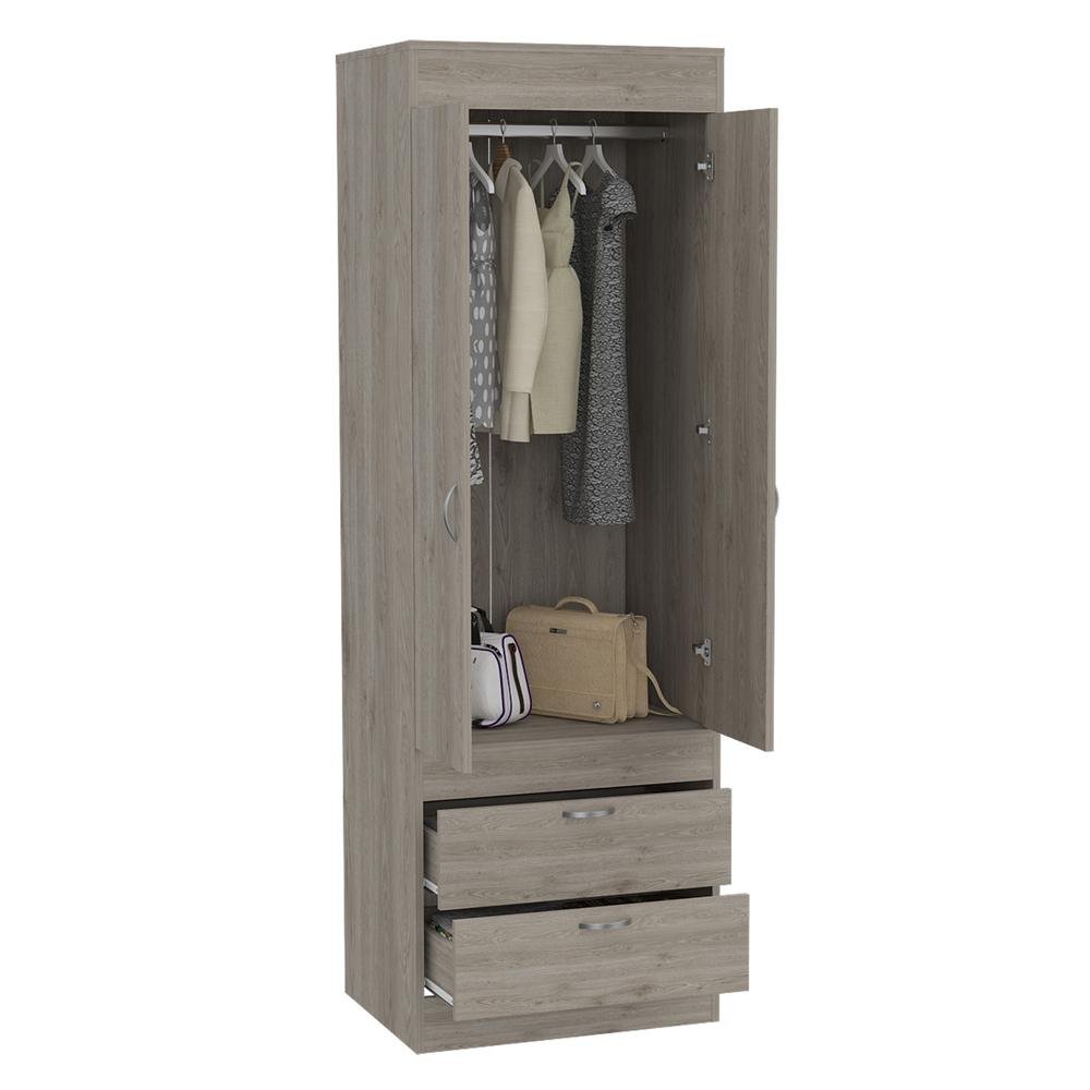 Portugal Armoire -Light Grey - Ethereal Company