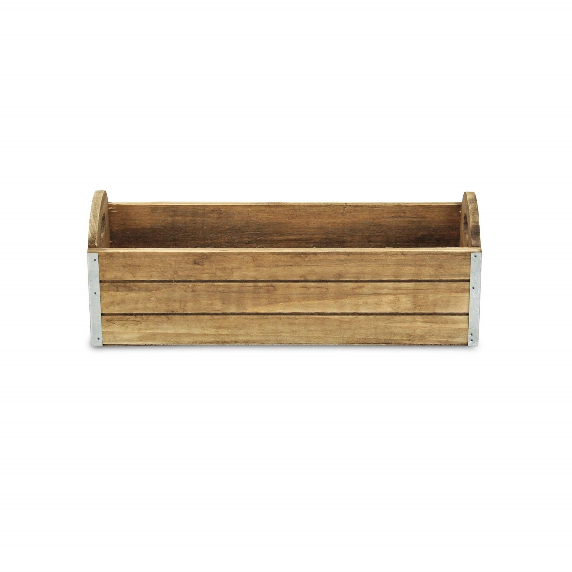 Rectangular Wooden Box Planter - Ethereal Company