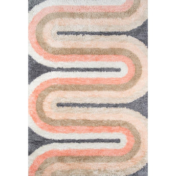 Retro Area Rug, Multi, 2&