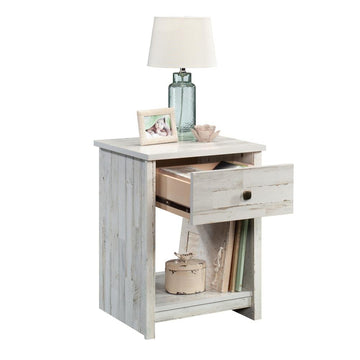 River Ranch Nightstand - White Plank - Ethereal Company