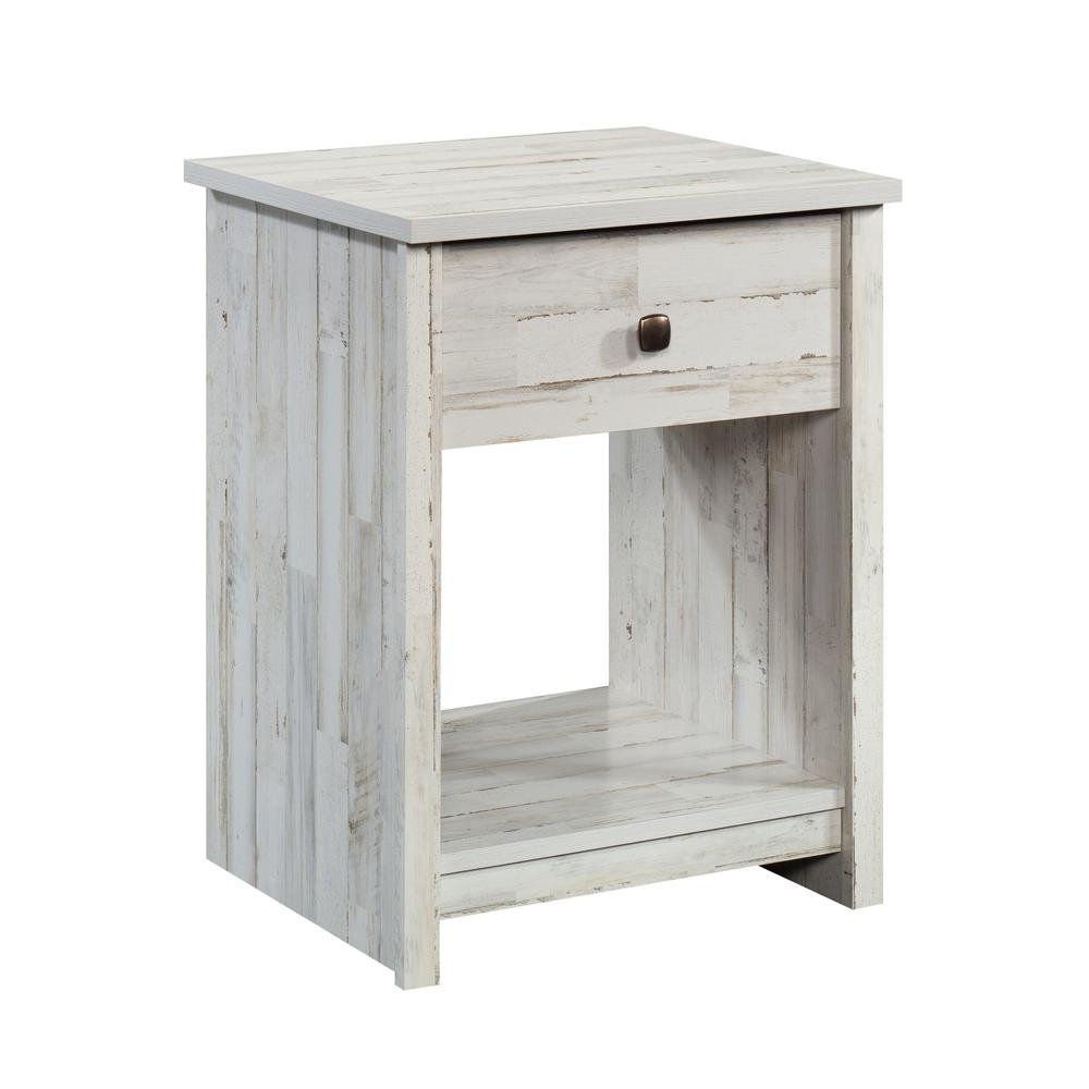 River Ranch Nightstand - White Plank - Ethereal Company