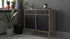 Rome Sideboard - Jackson Hickory/Black Matte - Ethereal Company