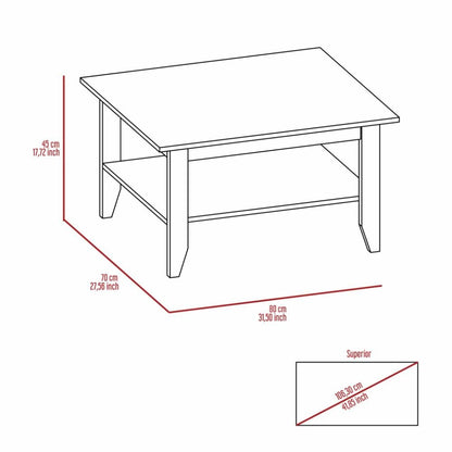 San Jose Coffee Table - Black Wengue Finish - Ethereal Company