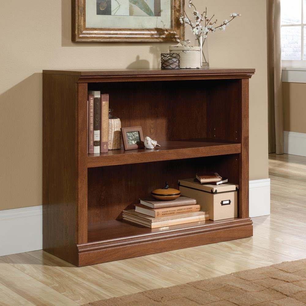Sauder 2 Shelf Bookcase - Oiled Oak - Ethereal Company