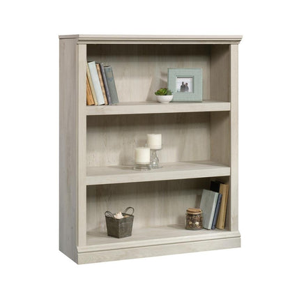 Sauder 3 Shelf Bookcase Chalked Chestnut - Ethereal Company