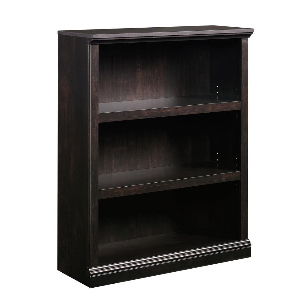 Sauder 3 Shelf Bookcase - Estate Black - Ethereal Company