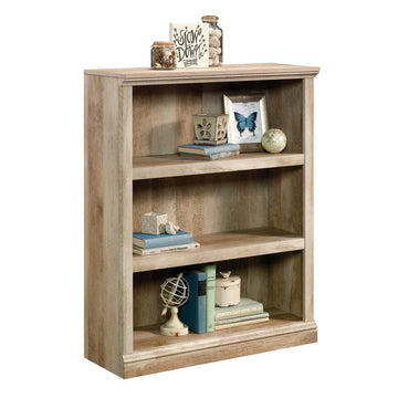Sauder 3 Shelf Bookcase - Lintel Oak - Ethereal Company