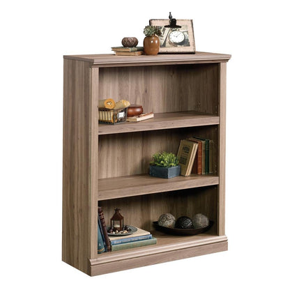 Sauder 3 Shelf Bookcase - Salt Oak - Ethereal Company