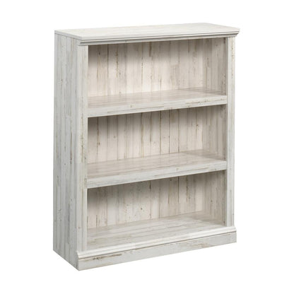 Sauder 3 Shelf Bookcase - White Plank - Ethereal Company