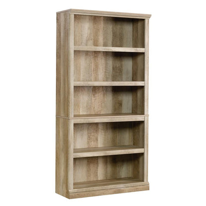 Sauder 5-Shelf Bookcase - Lintel Oak - Ethereal Company