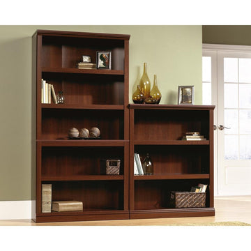 Sauder 5 Shelf Bookcase - Select Cherry - Ethereal Company