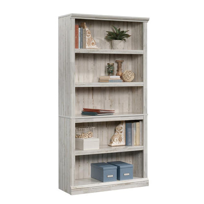 Sauder 5 Shelf Bookcase - White Plank - Ethereal Company