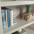 Sauder 5-Shelf Display Bookcase in Glacier Oak - Ethereal Company