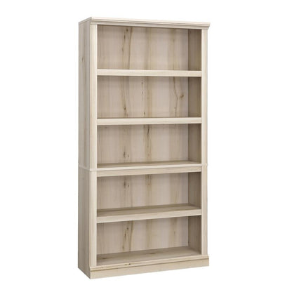 Sauder 5-Shelf Display Bookcase in Pacific Maple - Ethereal Company