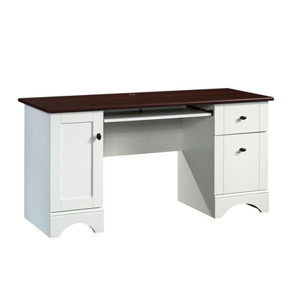 Sauder Computer Desk - Soft White - Ethereal Company