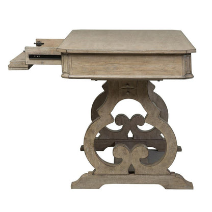 Simply Elegant Writing Desk, Brown - Ethereal Company
