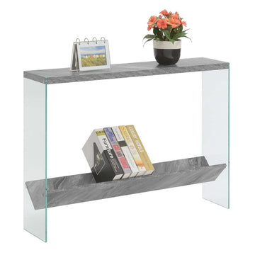 SoHo V Console Table with Shelf - Ethereal Company