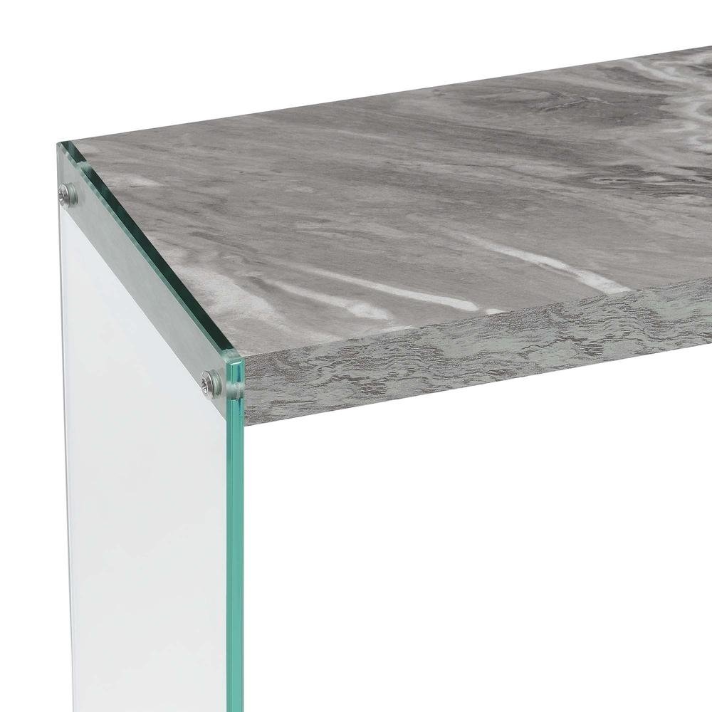 SoHo V Console Table with Shelf - Ethereal Company