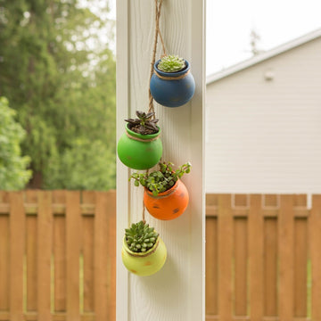 Southwestern Dangling Pots Decor - Ethereal Company