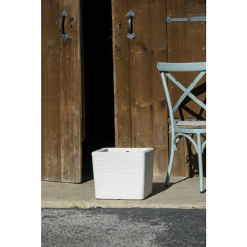 Square Planter, White - Ethereal Company