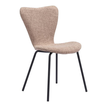 Tollo Dining Chair (Set of 2) Brown - Ethereal Company