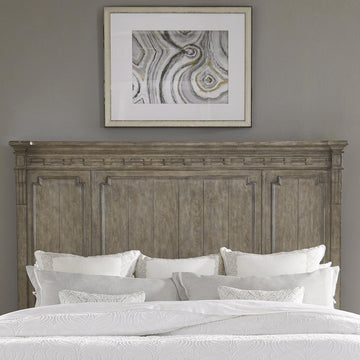 Town &amp; Country King Panel Headboard Traditional, Brown - Ethereal Company