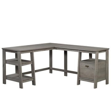 Trestle L-Desk - Mystic Oak - Ethereal Company