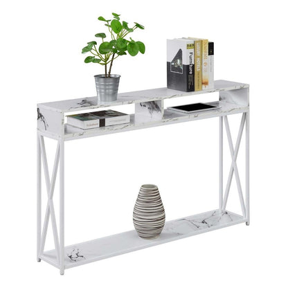 Tucson Deluxe Console Table with Shelf, R4-0545 - Ethereal Company