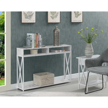 Tucson Deluxe Console Table with Shelf, R4-0545 - Ethereal Company