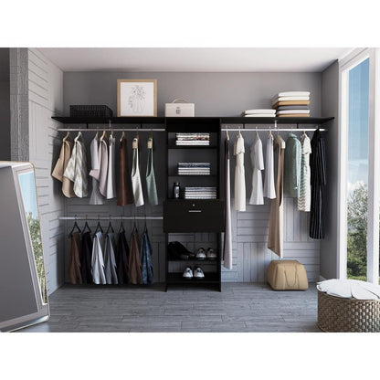 Zamora Closet System - Black Wengue - Ethereal Company