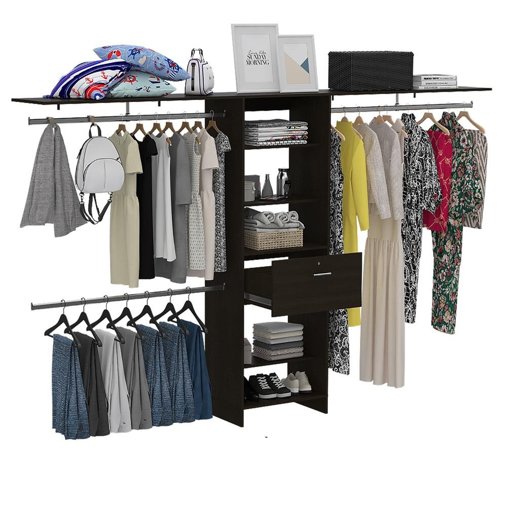 Zamora Closet System - Black Wengue - Ethereal Company